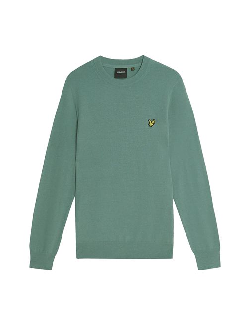 LYLE & SCOTT Maglioncino girocollo in cotone merino LYLE E SCOTT | KN2110VCX870